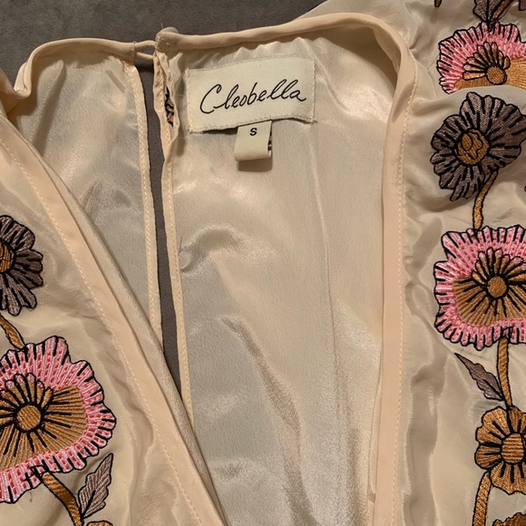 Cleobella HERMOSA KAFTAN DRESS IN APRICOT, SM - Picture 7 of 7